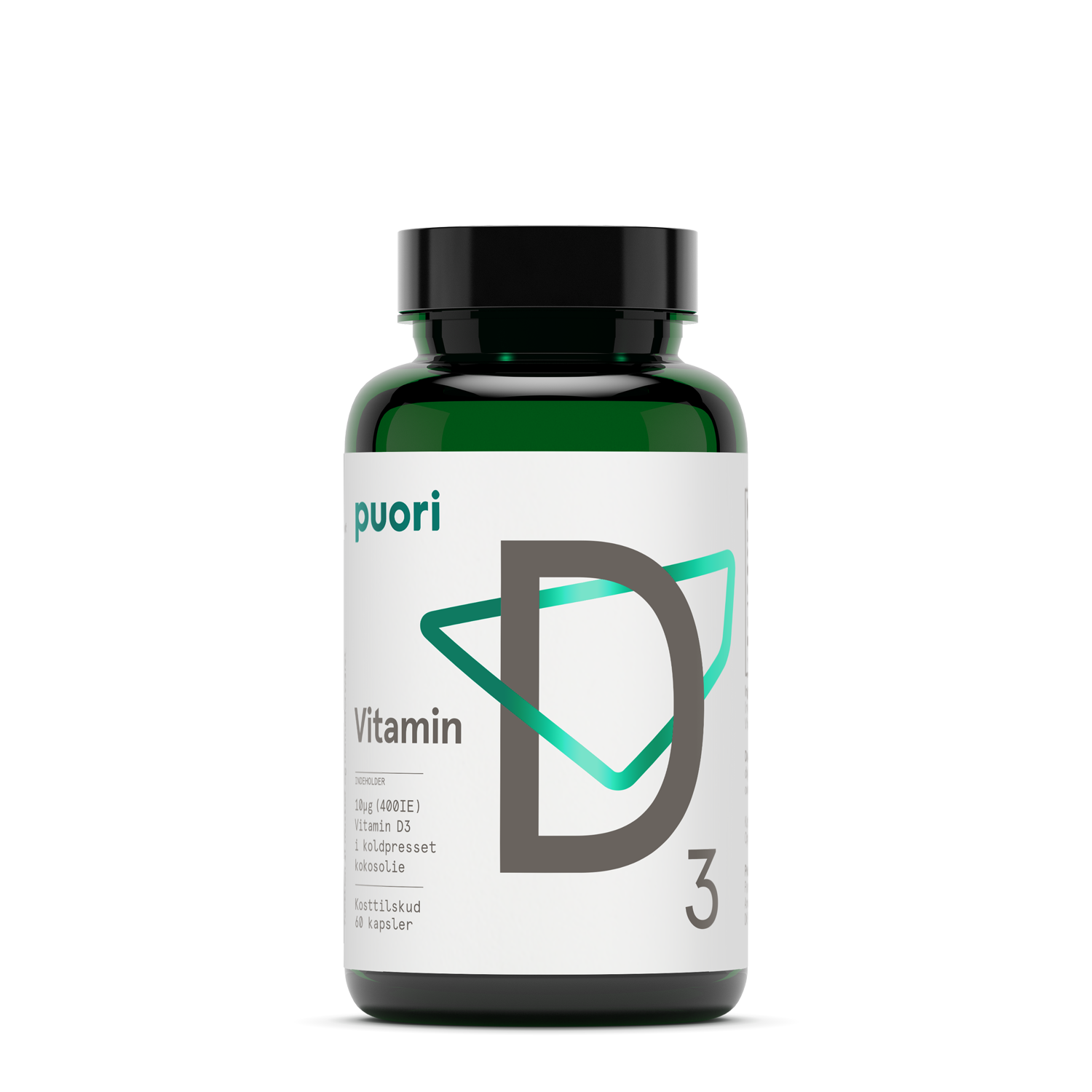D3 - Naturligt framställt vitamin D (400IE)